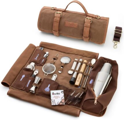 Custom Naisha Rivera Bartender's Roll Bag 2
