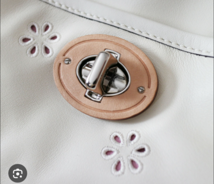 Custom Sherri A Moore Leather Hand Bag 2