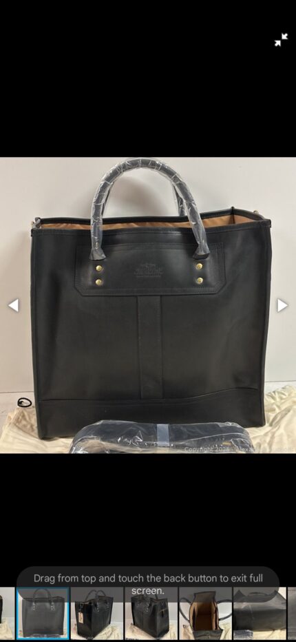Custom Derrick Davis Leather Bag 2