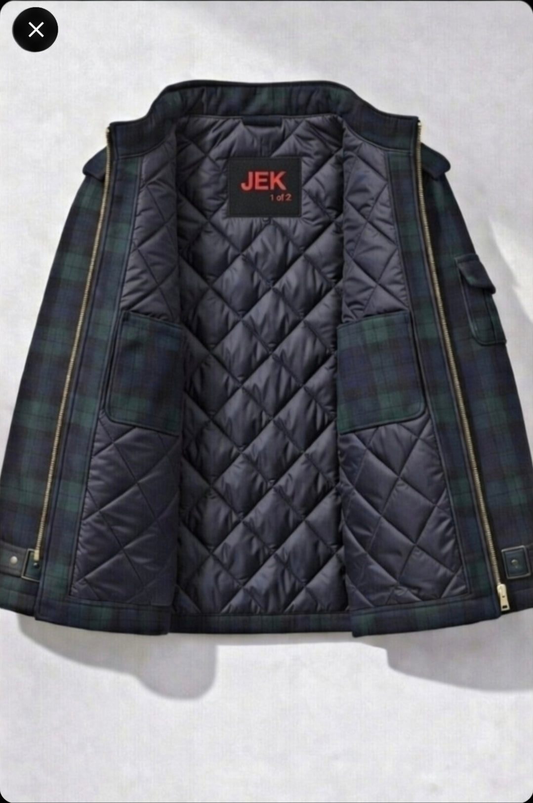 Custom Jeco Fabros Poly Wool Fabric Jacket