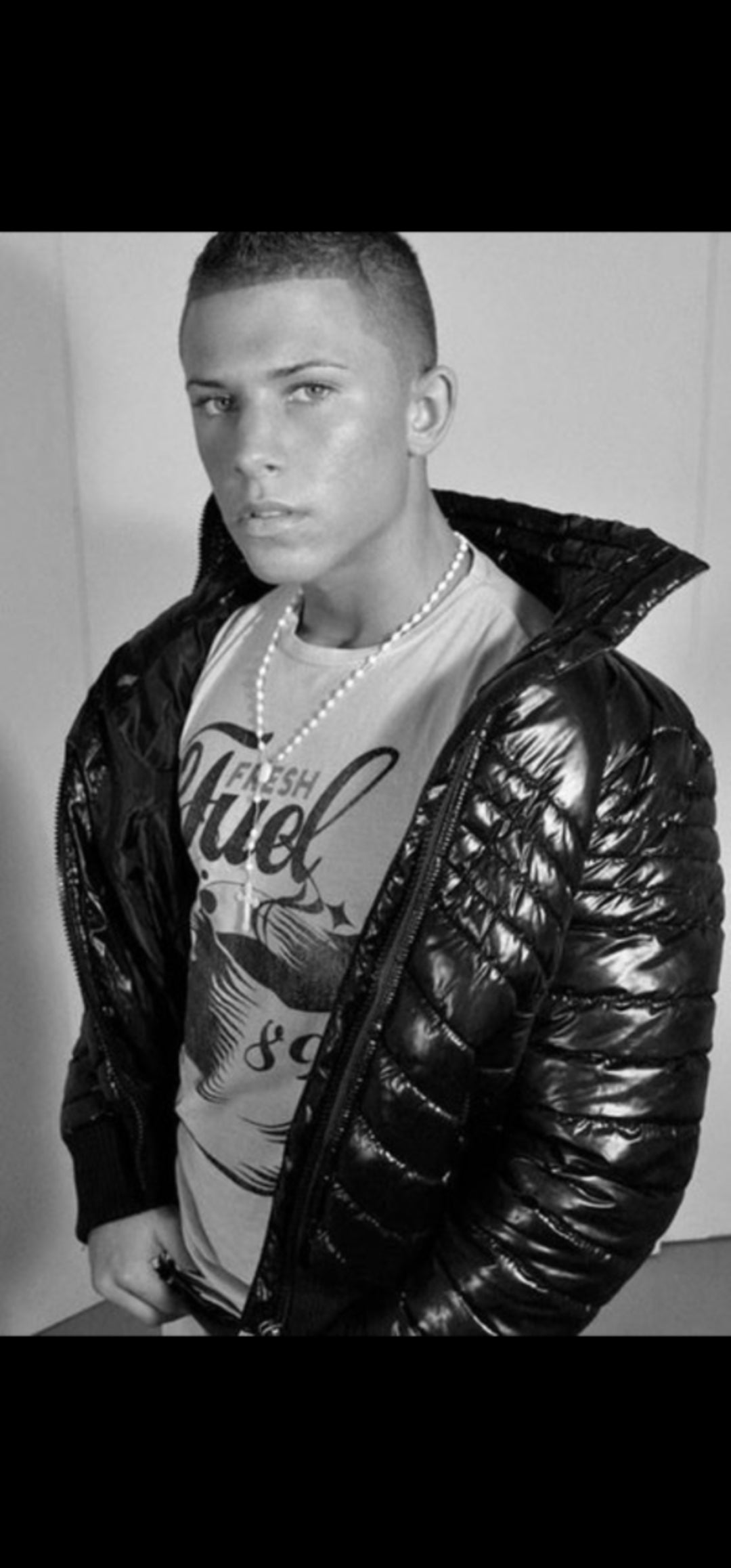 Custom Joey Frost Nylon Fabric Jacket 1/2 Installments 2