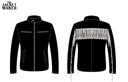Custom Rakel Dziobek Leather Jacket