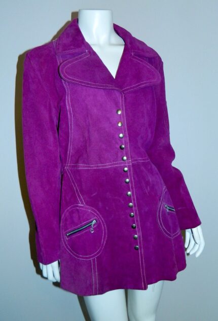 Custom Maria Lupoi Suede Coat 1/2 Installment