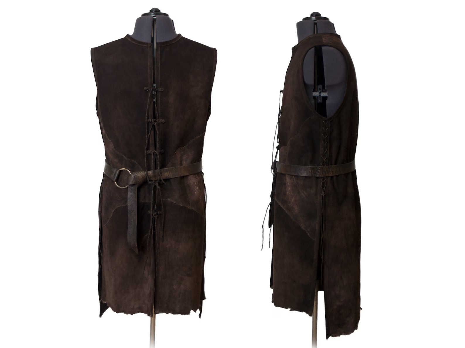 Custom Quincy Croft Leather Coat and Suede Inner 2