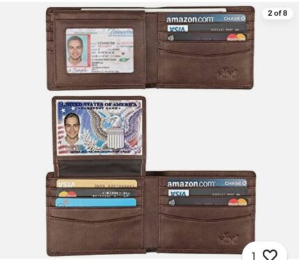 Custom Zahra Marvin Brown Leather Gift Set