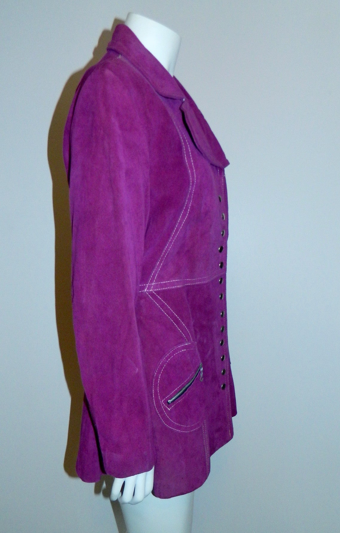 Custom Maria Lupoi Suede Coat Final Installment 2
