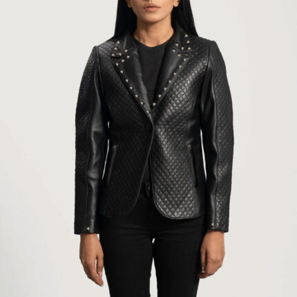Custom Jess Yee Leather Blazer