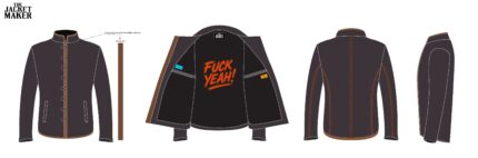 Custom Joseph R Rutledge Leather Jacket