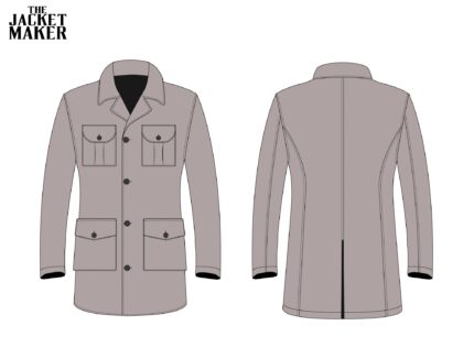 Custom Mazsolt Mazsolt Suede Jacket