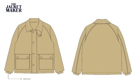 Custom Jordan Guske Brown Cotton Jacket