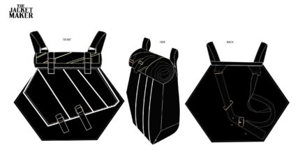 Custom Hector Medina Leather Coat and Bag 1/2 Installments 2