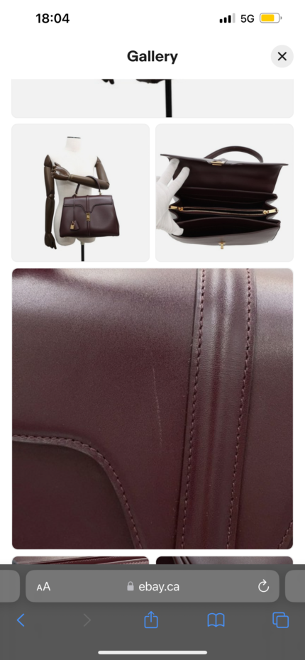 Custom Oluwatomife Laniyan Leather Handbag 2
