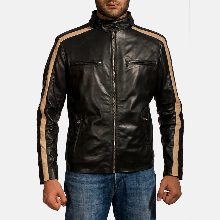 Custom Max Ehrich Leather Jacket