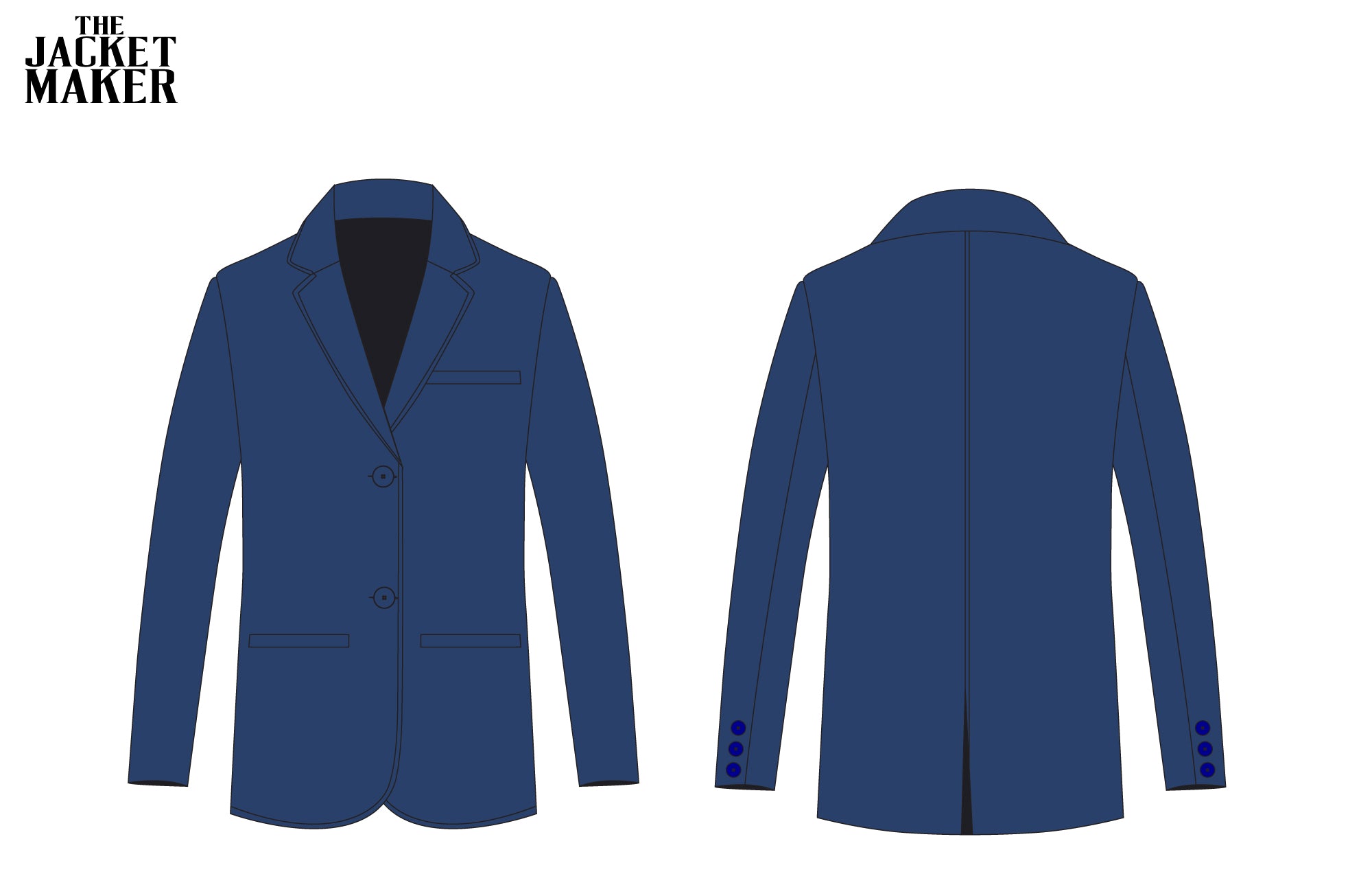Custom Bob Humker Denim Blazer 1/2 Installment 2