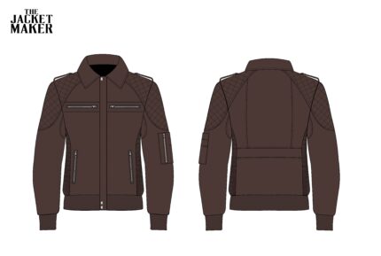 Custom Nerdy Isaiahford Leather Jacket