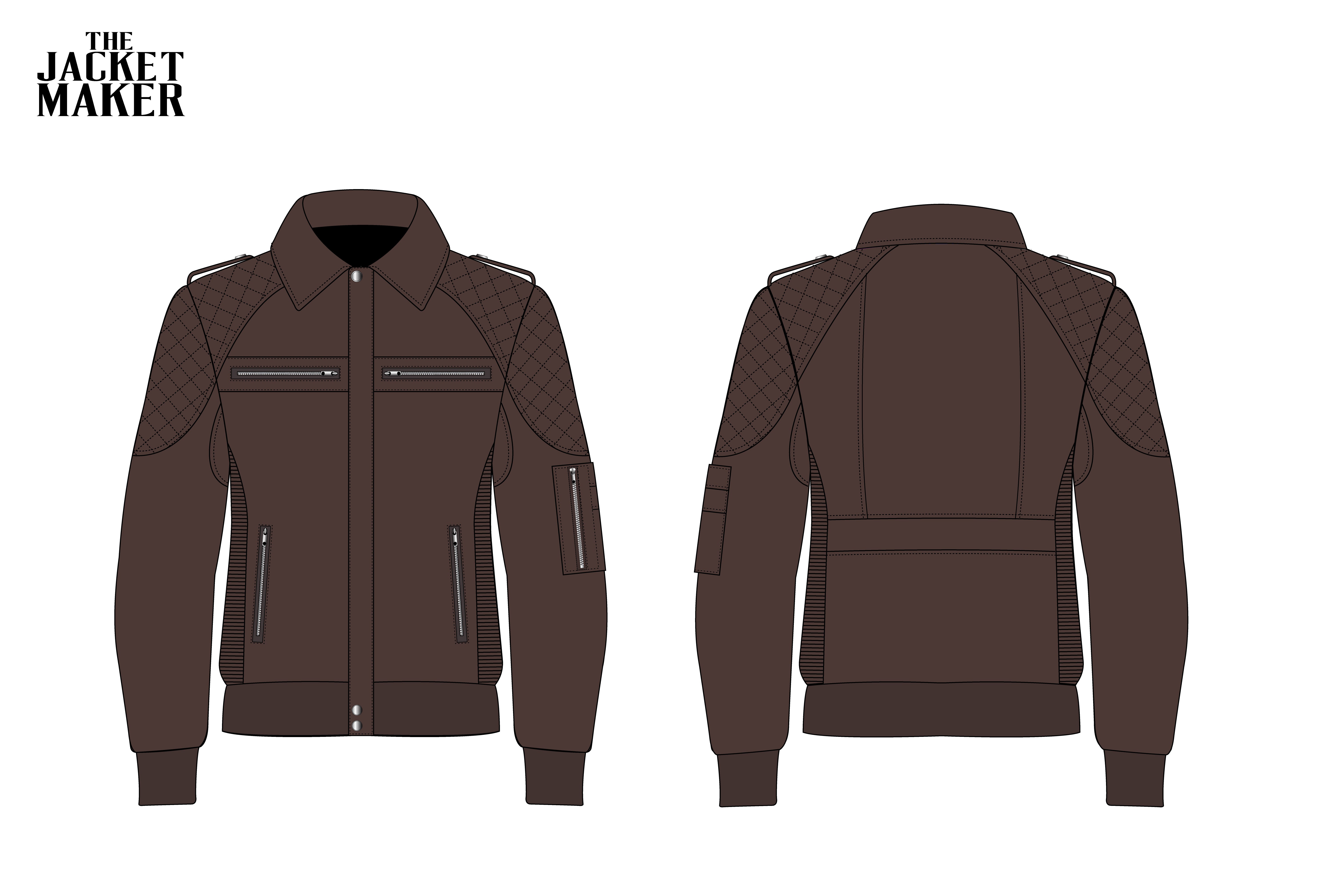 Custom Nerdy Isaiahford Leather Jacket