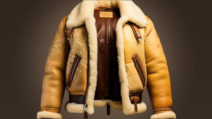Custom Jaylin Conley Shearling Jacket 1/2 Installment 2