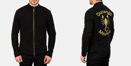 Custom Manuel Hernandez Suede Jacket
