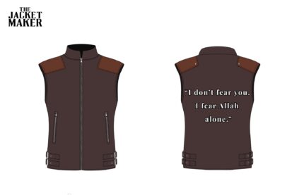Custom Prince Ali Leather Vest