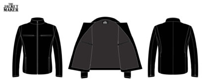 Custom Edward Cook Leather Jacket