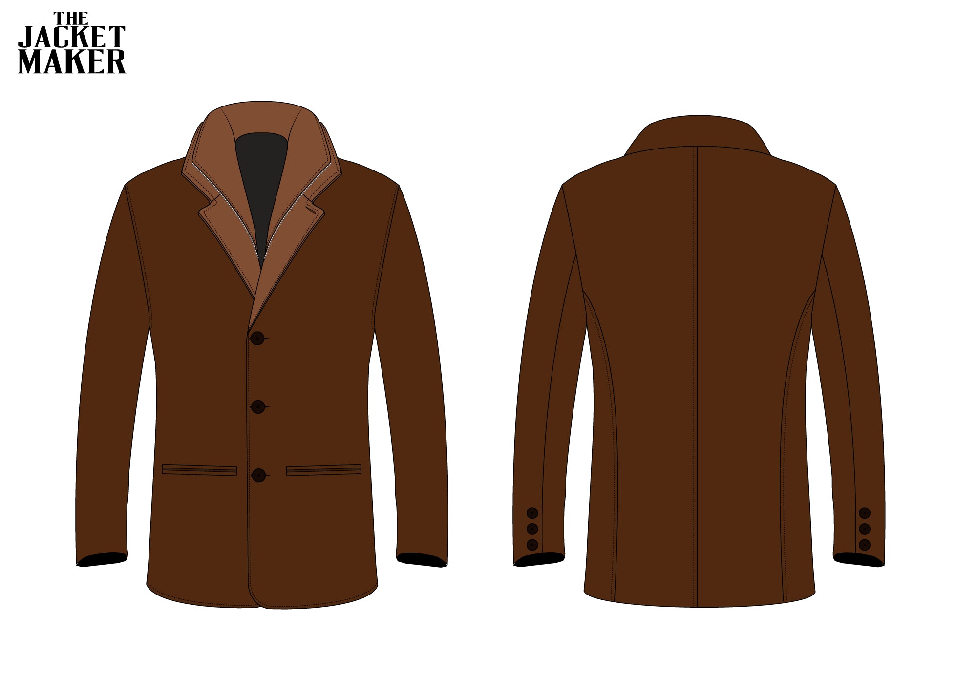 Custom larrywgetman Suede Jacket 2