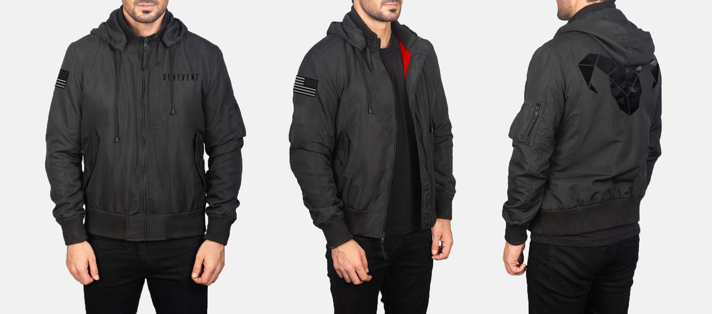 516167-2-2-1732552046150 Custom Alex Benevent Polyester Jacket