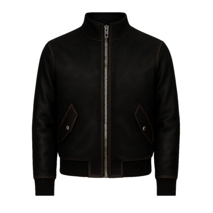 Custom Jordan Guske Gus Designs Leather Jacket 2