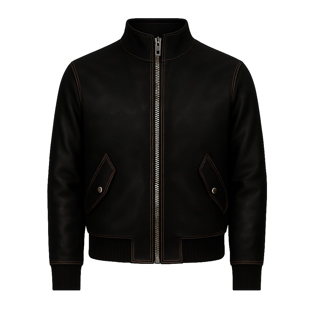 Custom Jordan Guske Gus Designs Leather Jacket 2