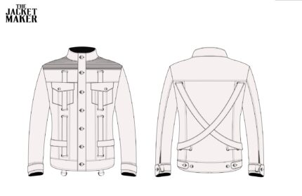 Custom Jaelyn Newman Denim Jacket