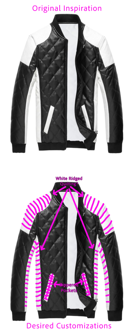 Custom Eric Mingelgreen Leather Jacket