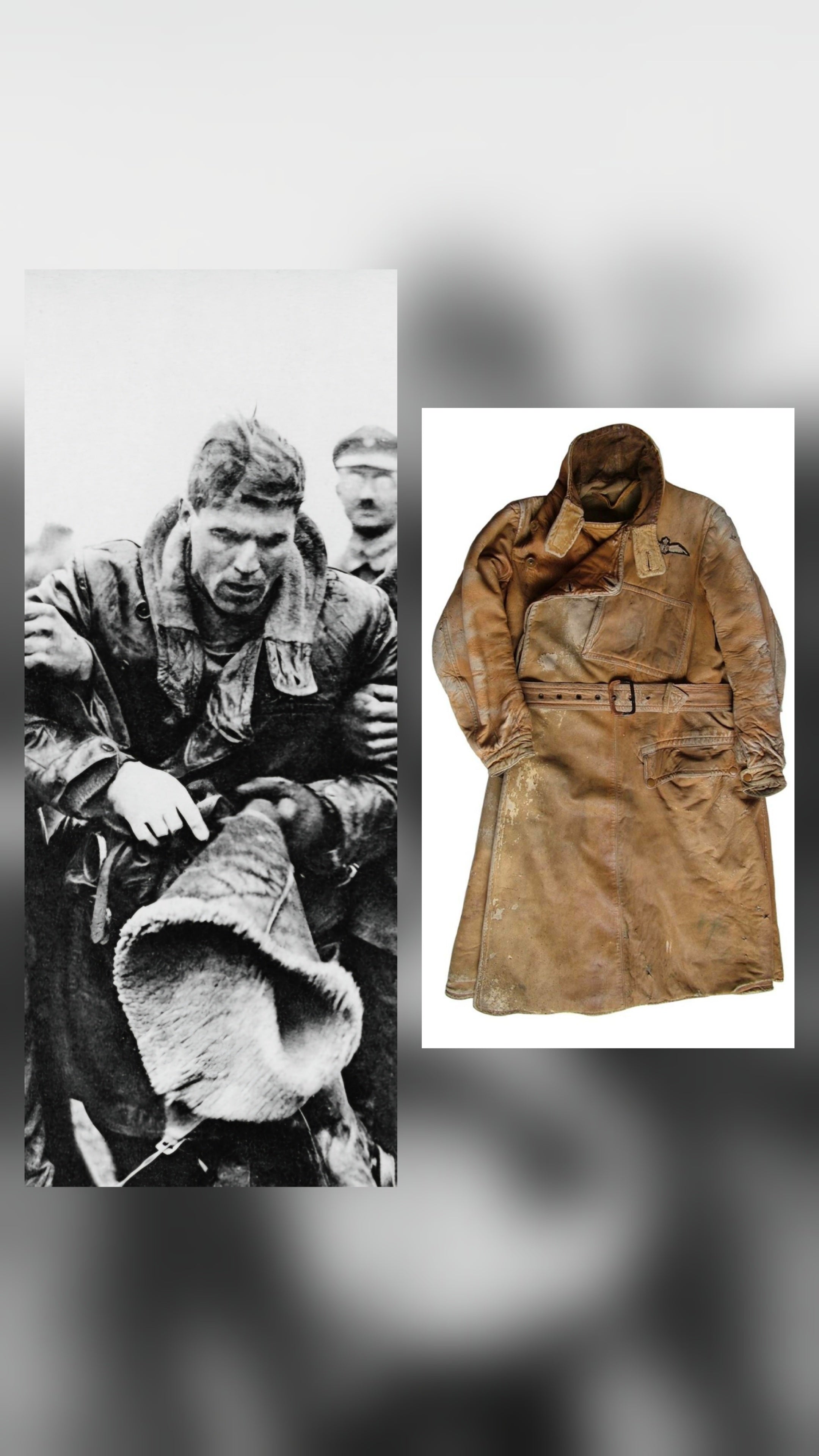 Custom Finley Stone Leather Coat 2