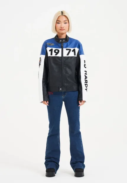 Custom Etop Akpabio Leather Jacket