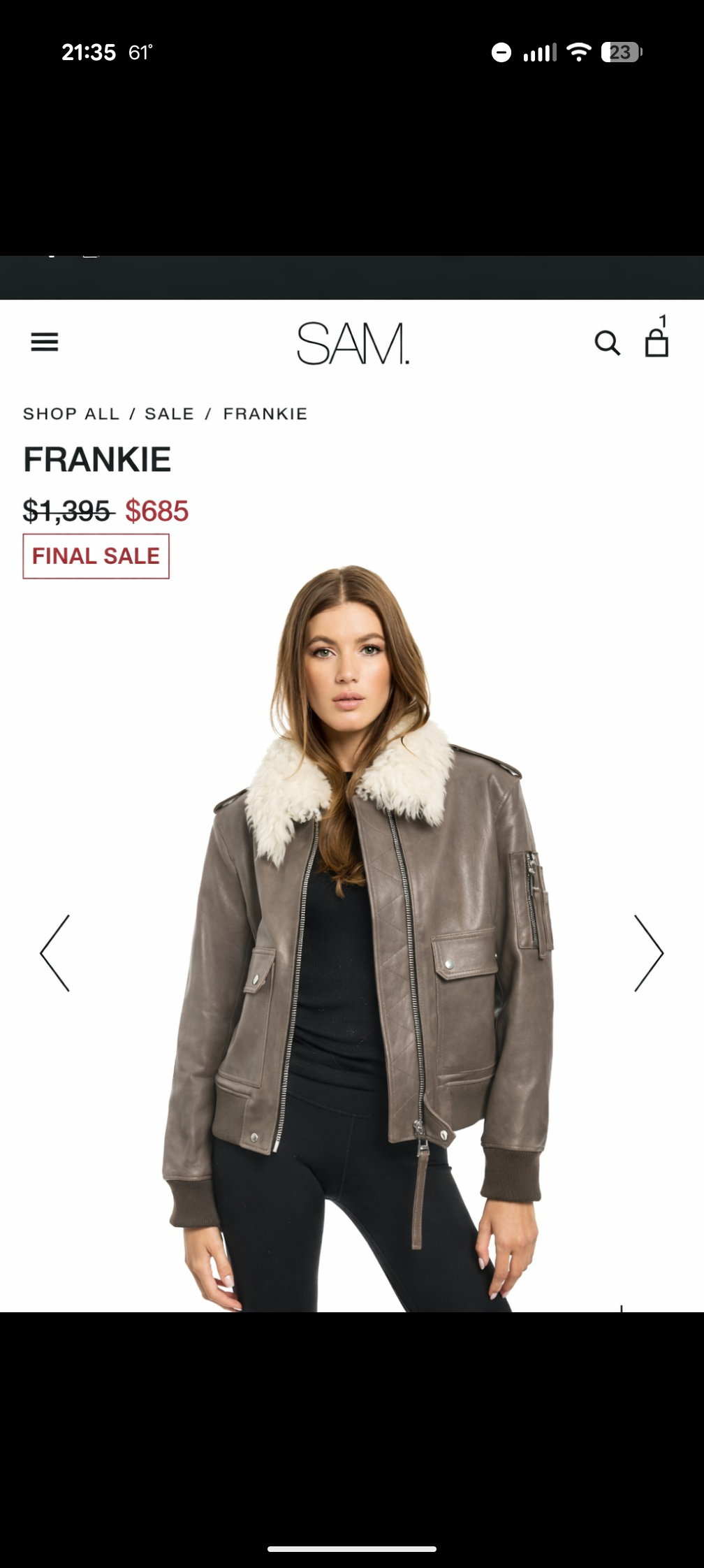 Custom Kathryn Adams Leather Jacket 2