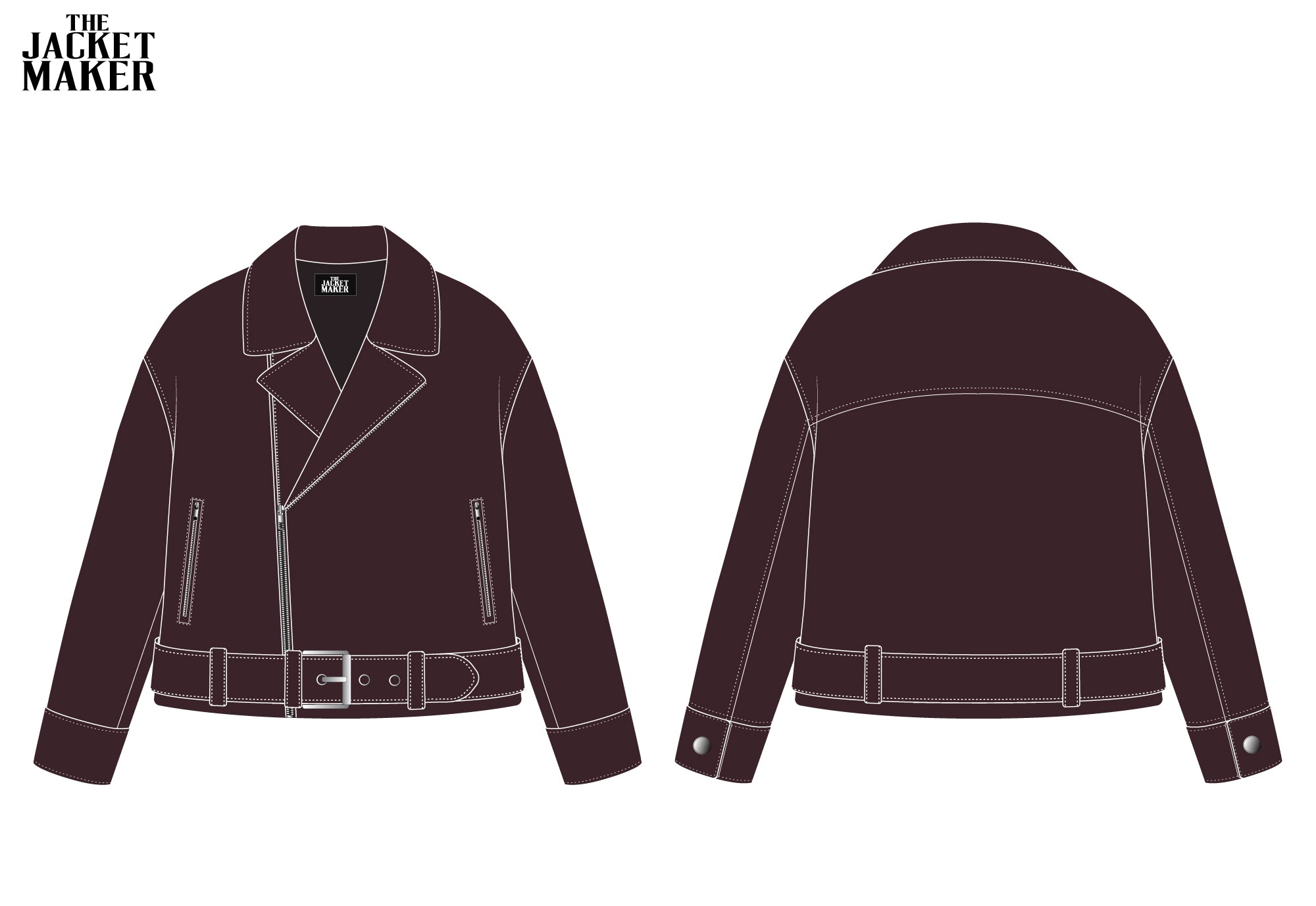 Custom Lesley Dizon Leater Jacket