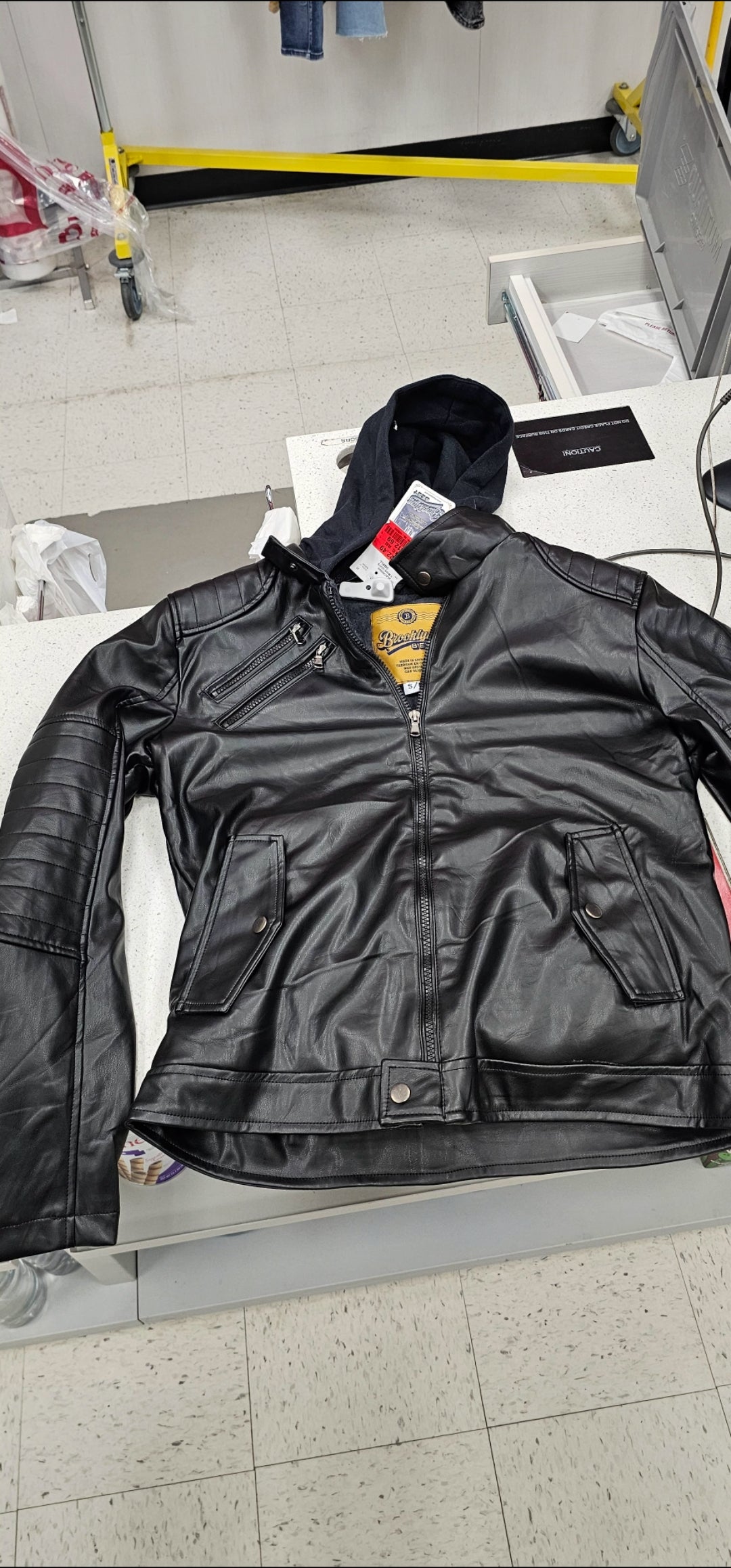 Custom Amber Thompson Leather Jacket