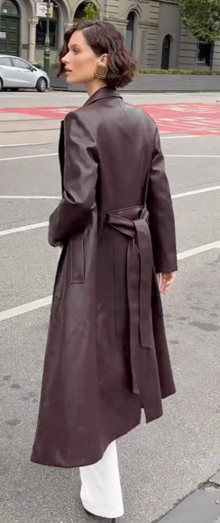 Custom Pat Beaumont Leather Coat 2