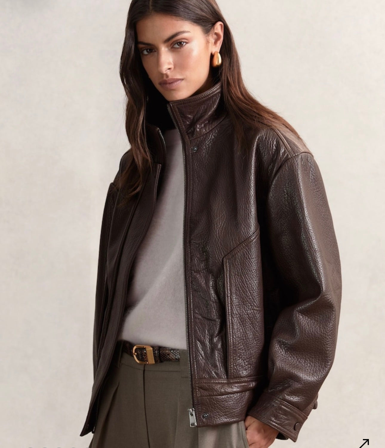 Custom Elizabeth Schultz Leather Jacket 2