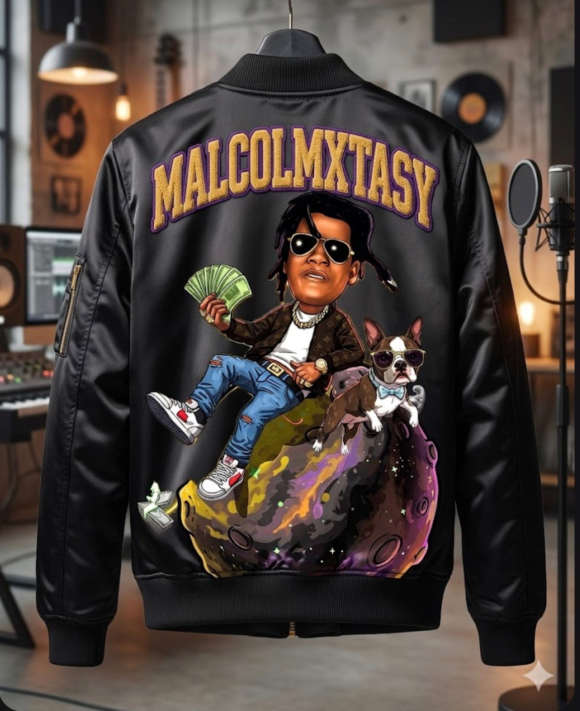 Custom Victoria Davidson Satin Jacket 2