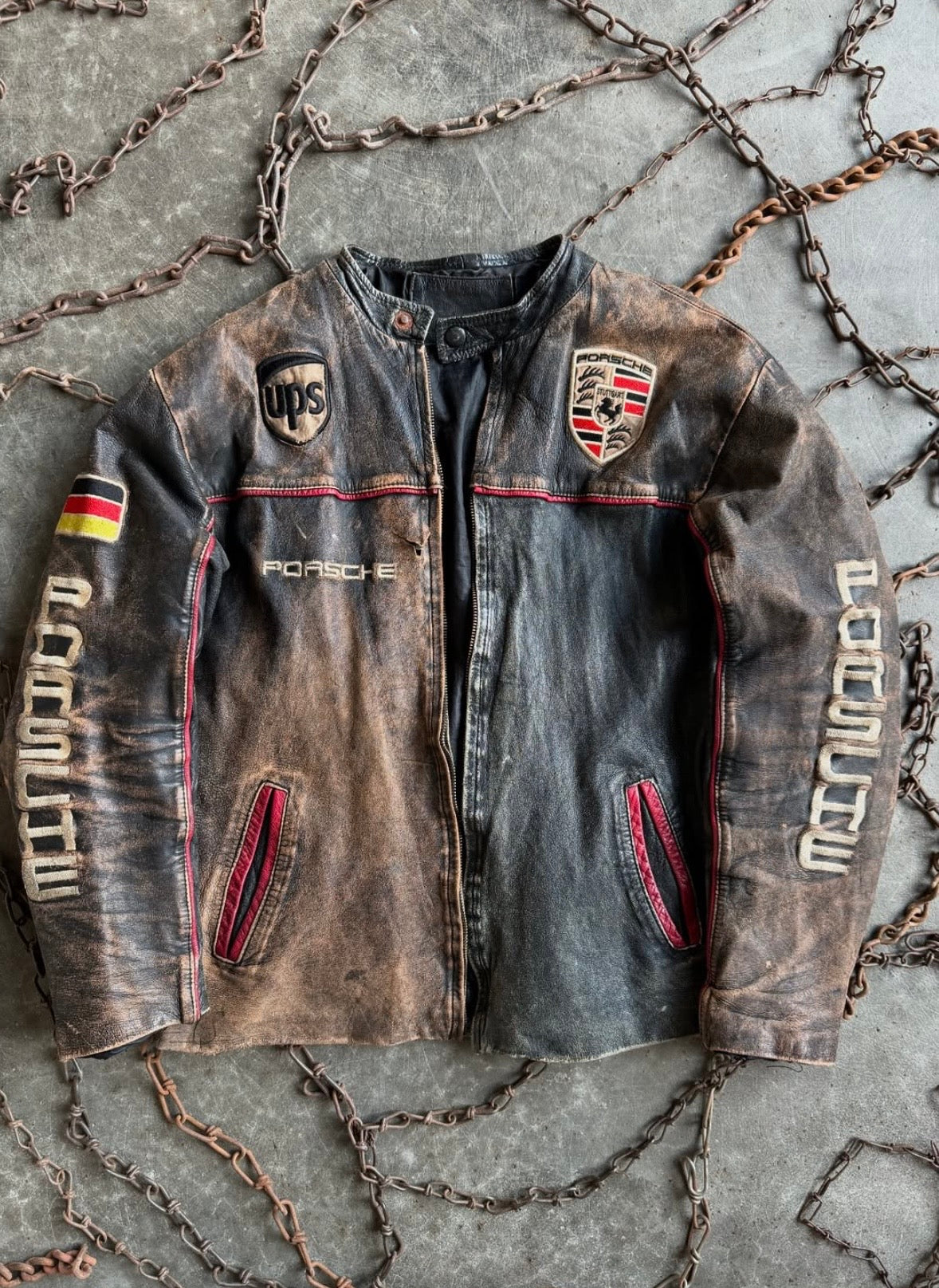 Custom Jonathon Papas Leather Jacket 2