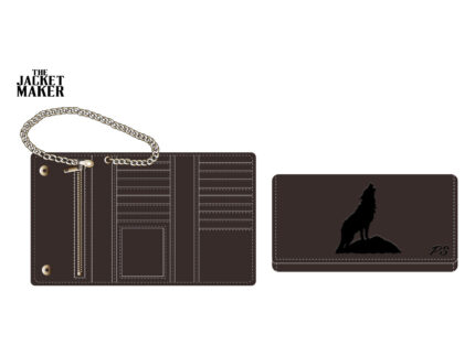 Custom Denise Cullen Leather Long Wallet