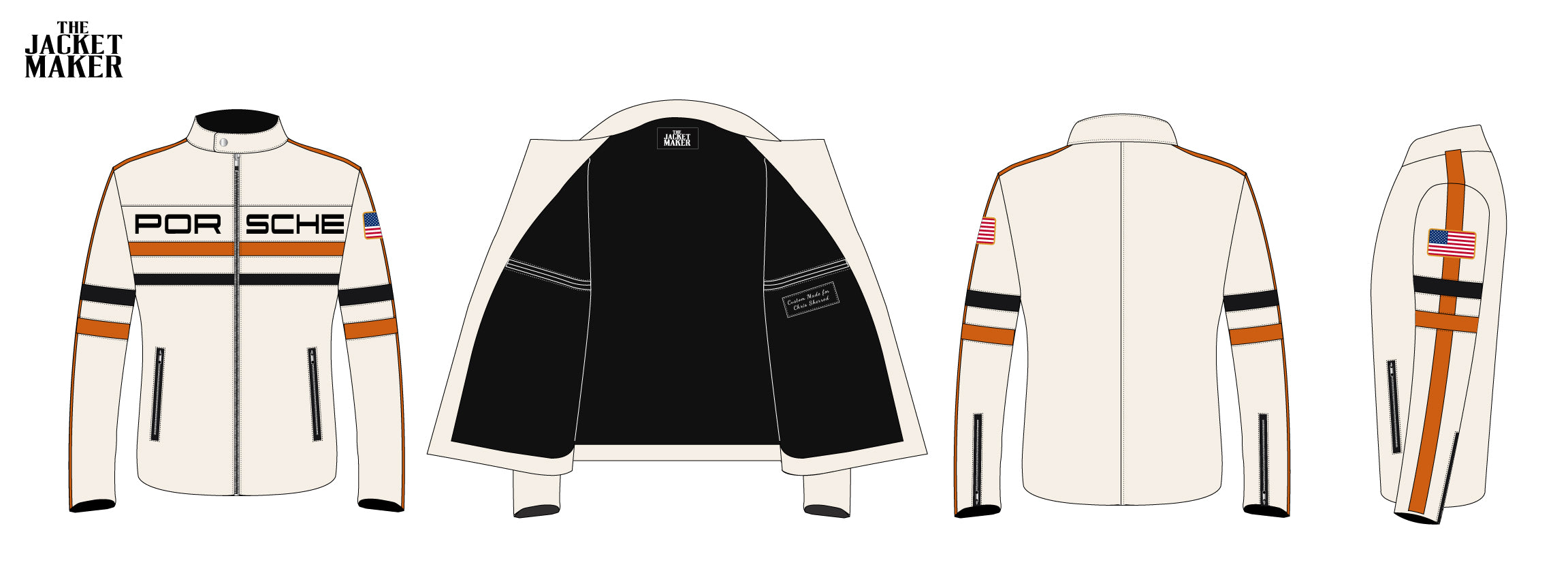 Custom Chris Sherrod Leather Jacket 2