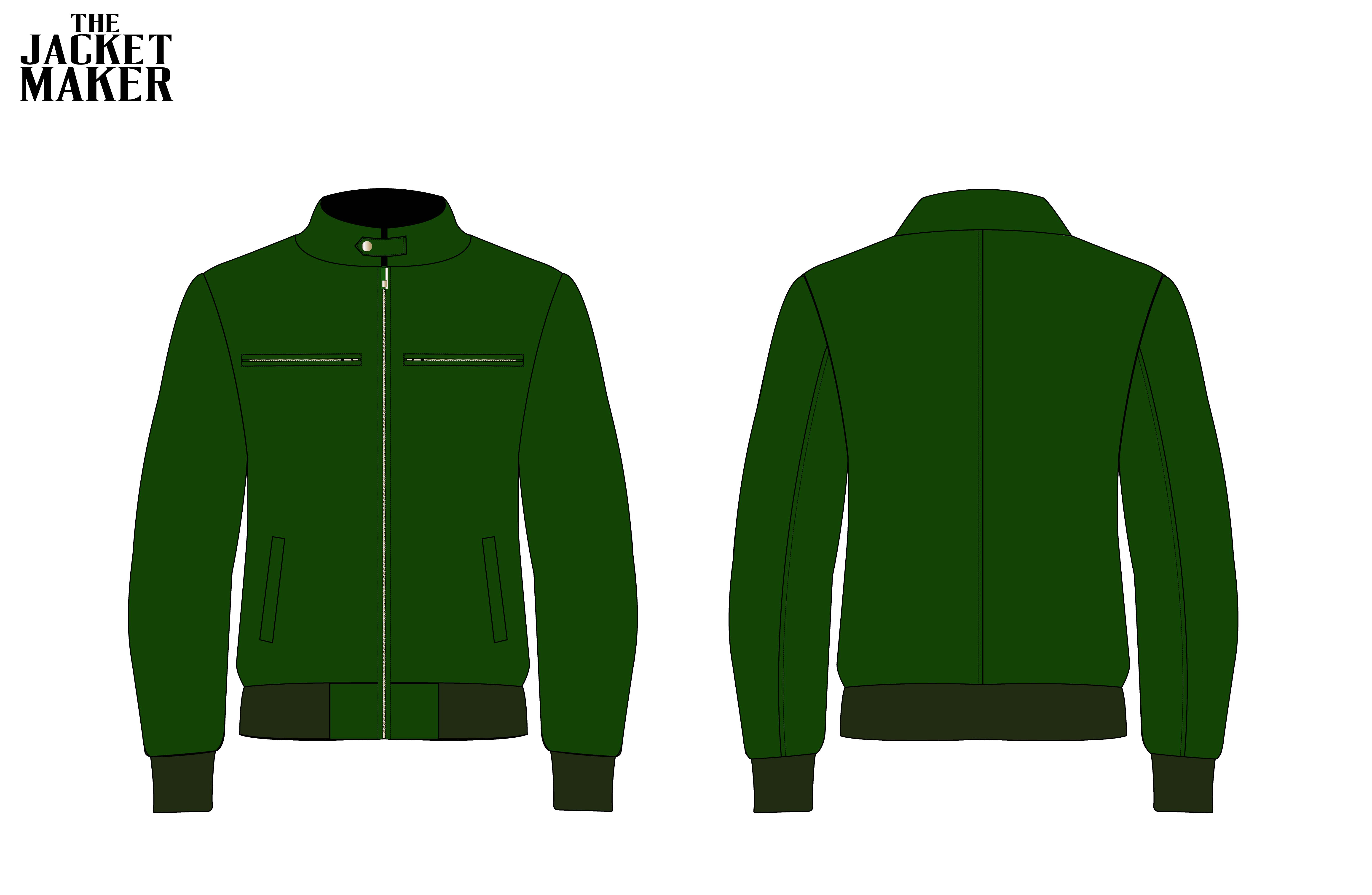 Custom Travis Wiedower Leather Jacket 2