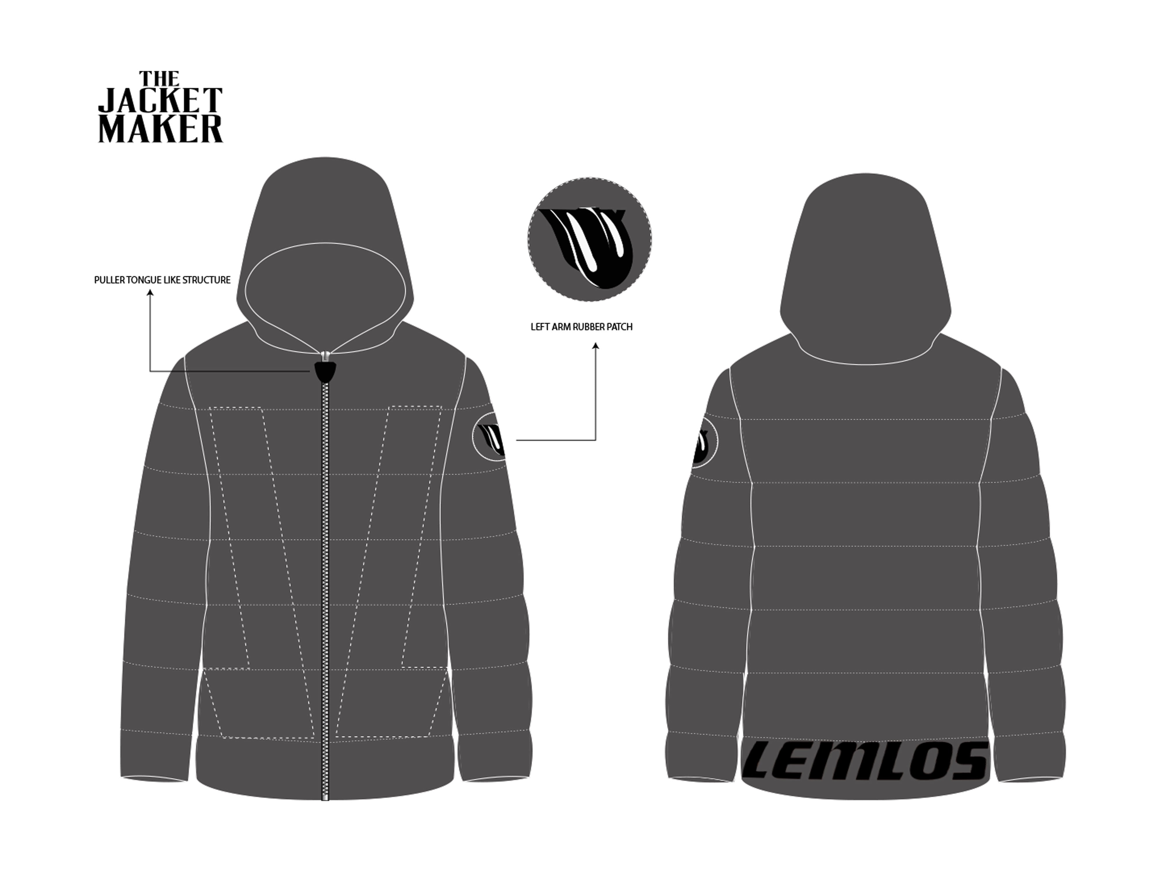 707455-UPDATED Custom Lemlos Puffer Jacket
