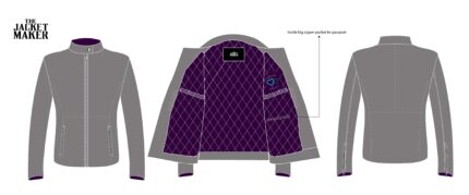 Custom Shawna Walsh Leathe Jacket 1/3 installments