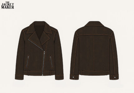 Custom Stephanie Biggs Leather Jacket 2