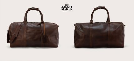 Custom Kevin Duignan Leather Duffle Bag