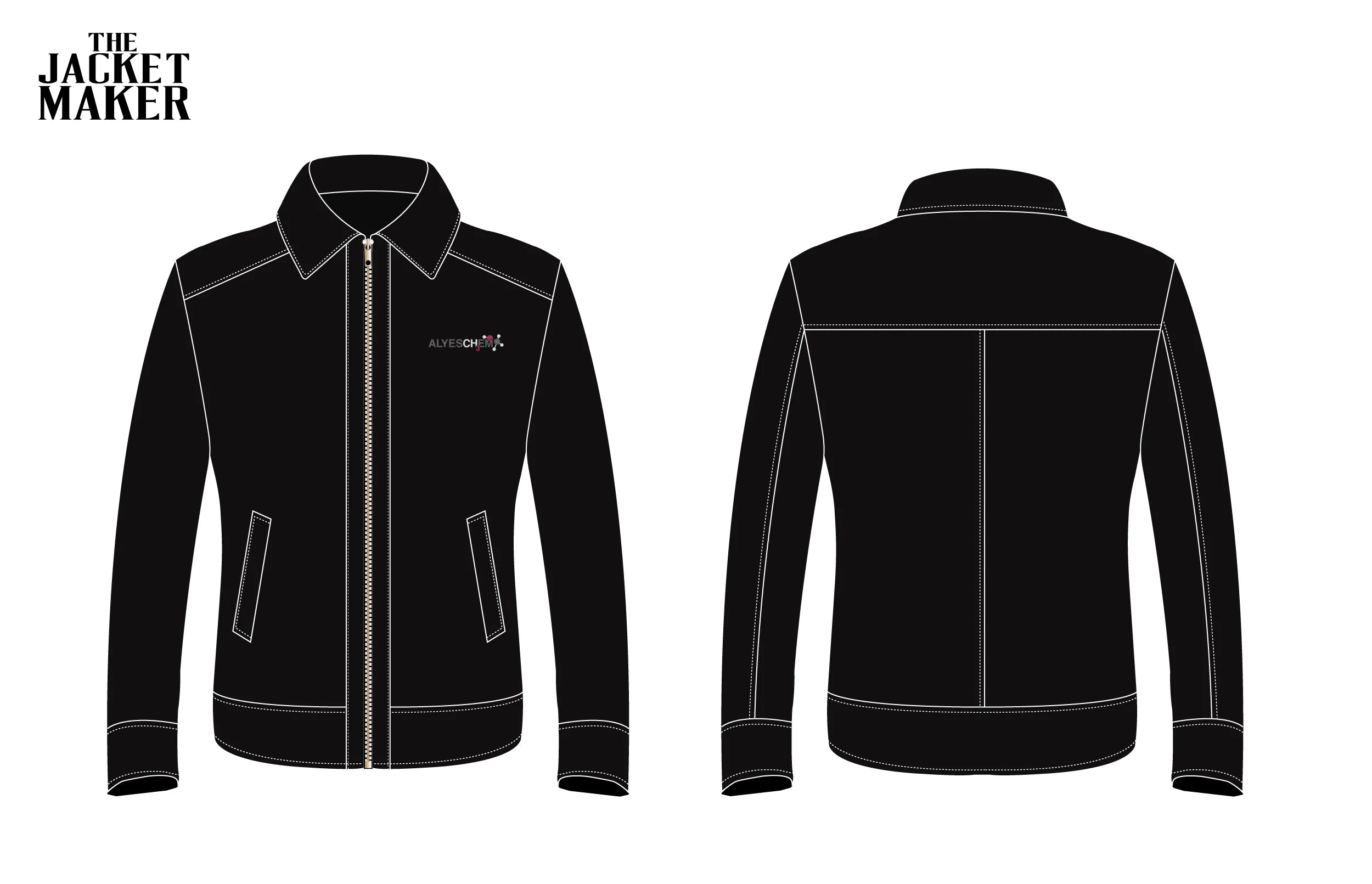 Custom Alyeschem Leather Jackets x 8