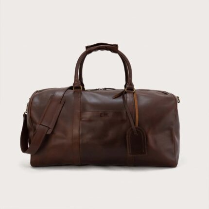 Custom Vimal Kamath Leather Bag