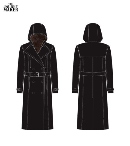 Custom Kynnedy N Washington Leather Coat