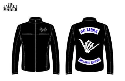 Custom Austin MacIntyre Leather Jacket 1/2 Installments